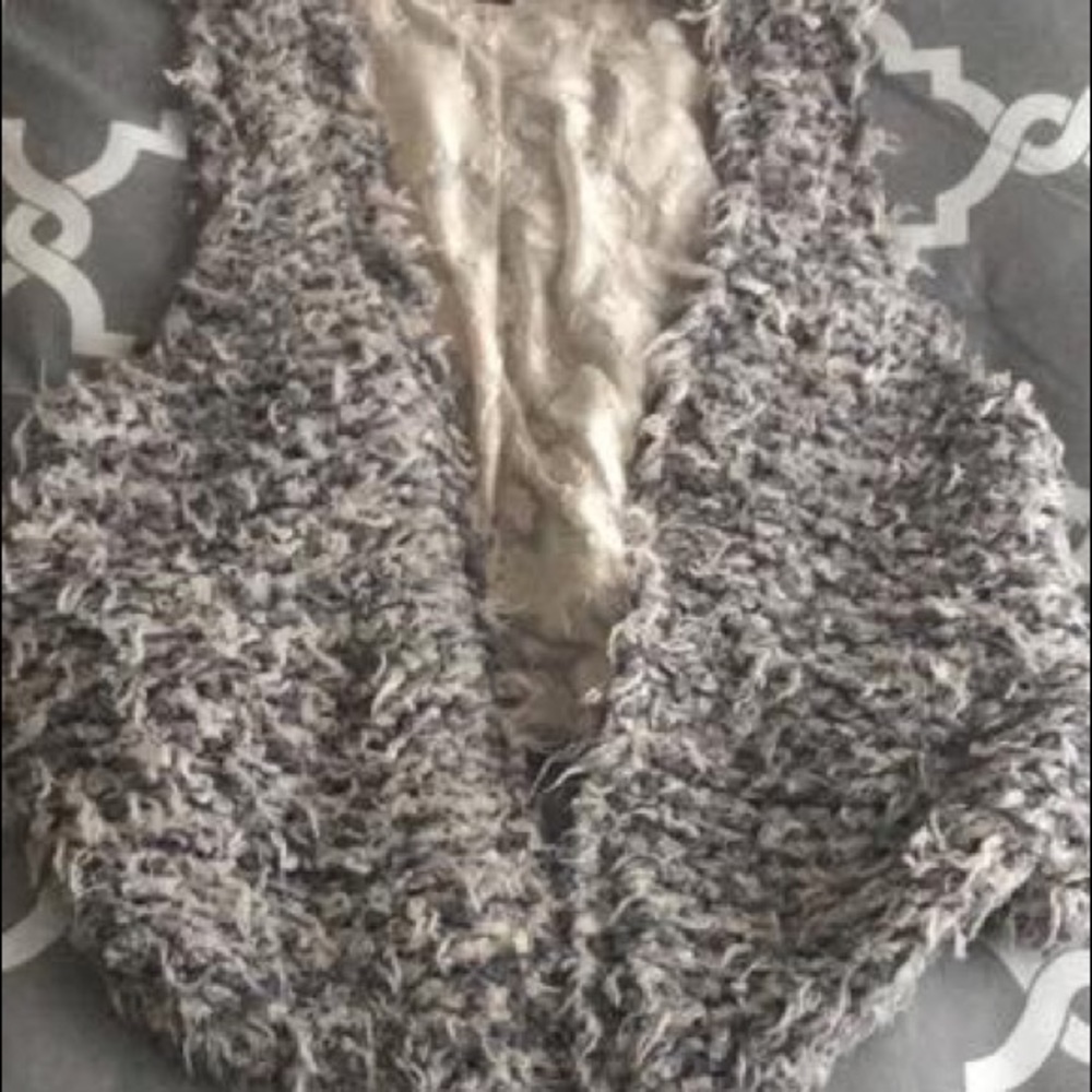 Free People Furry Vest